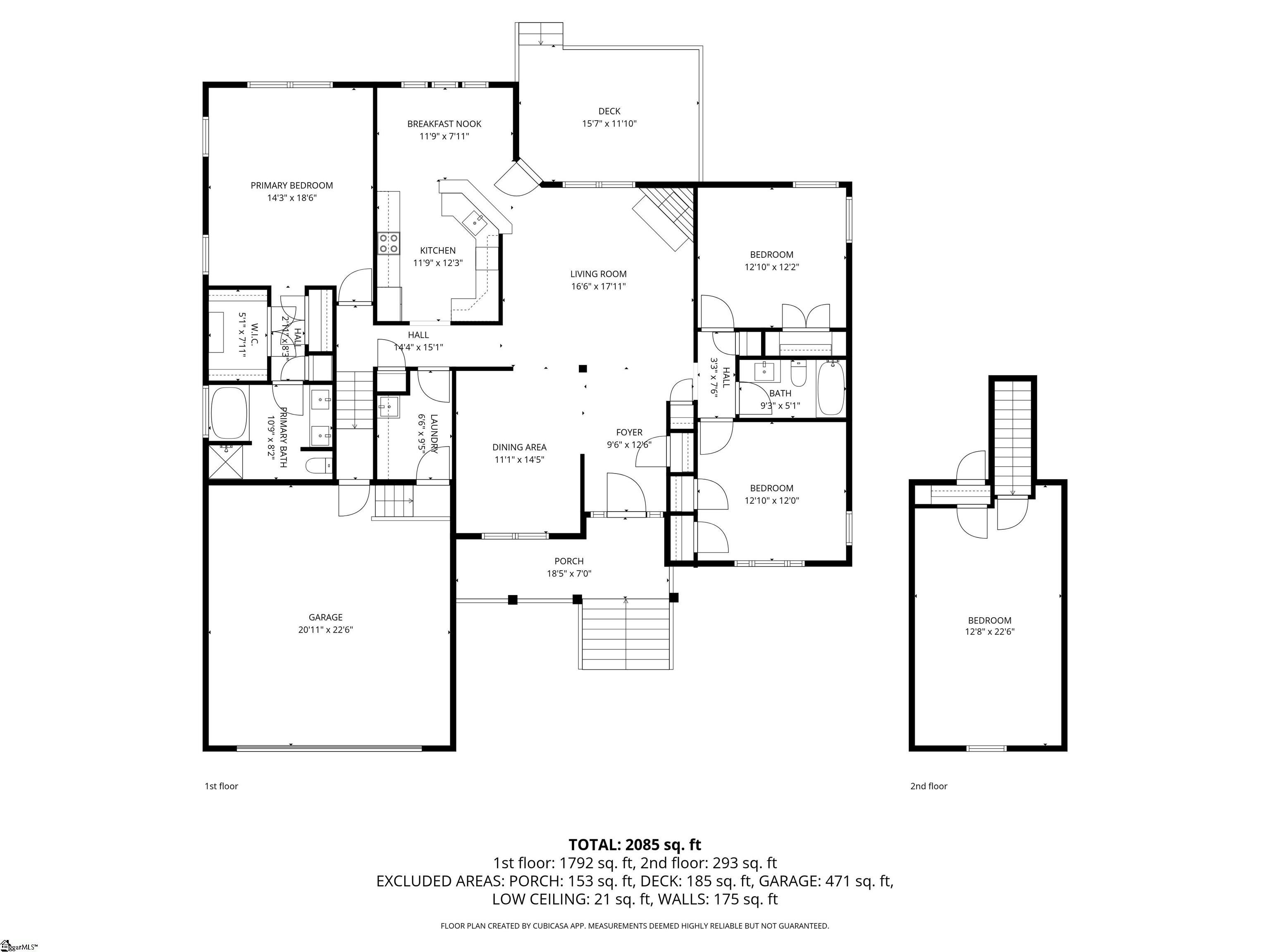 Single Family 3BR 2BA - 104 Josh Court, Greer, SC
