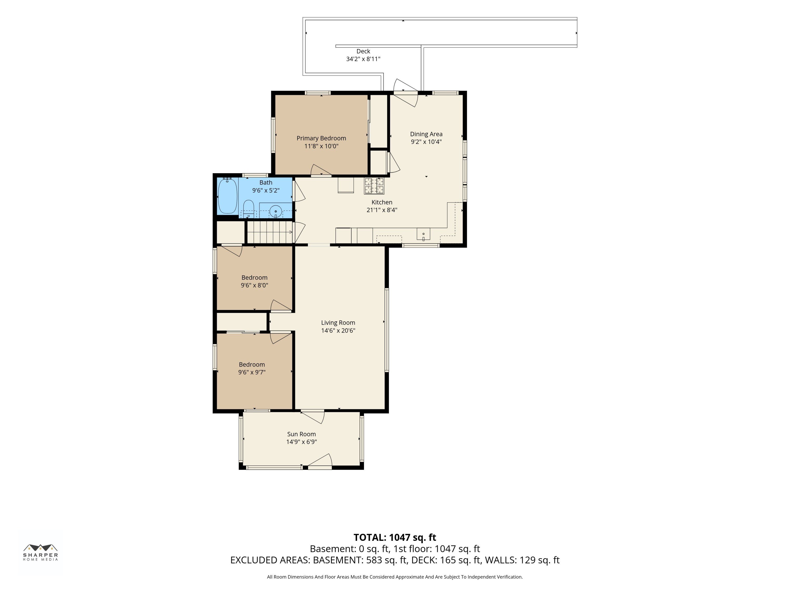 Single Family 3BR 1BA - 225 Center Court, Jackson, MI