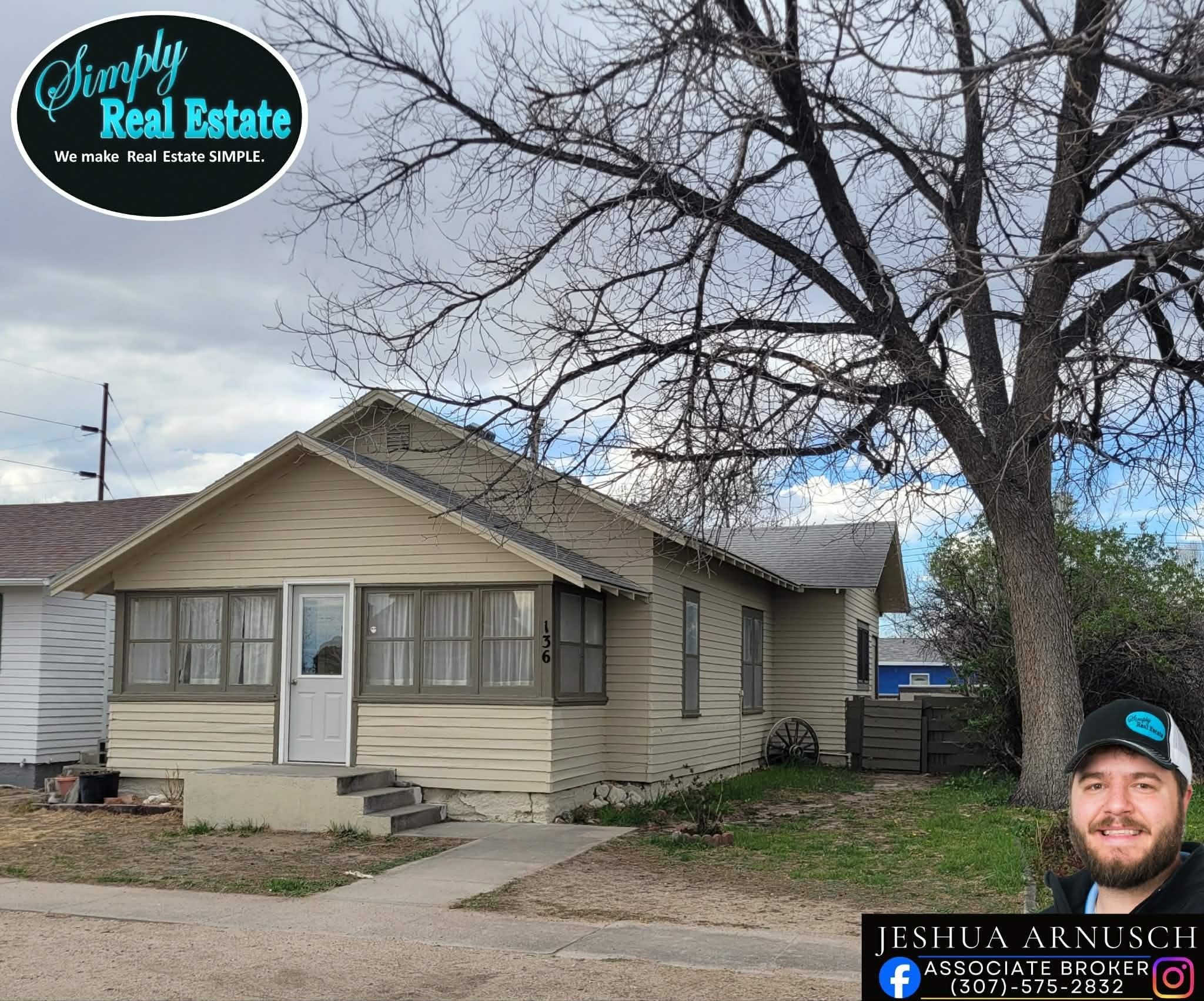 Single Family 2BR 1BA - 136 West 03rd Street, Lingle, WY