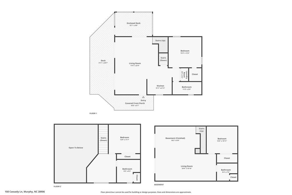 Single Family 2BR 3BA - 150 Cassady Lane, MURPHY, NC