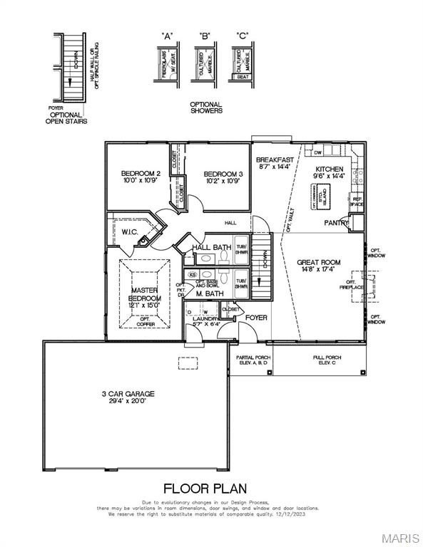 Single Family 3BR 2BA - 3 BBLT Ashby at Elkhorn Ridge, Truesdale, MO