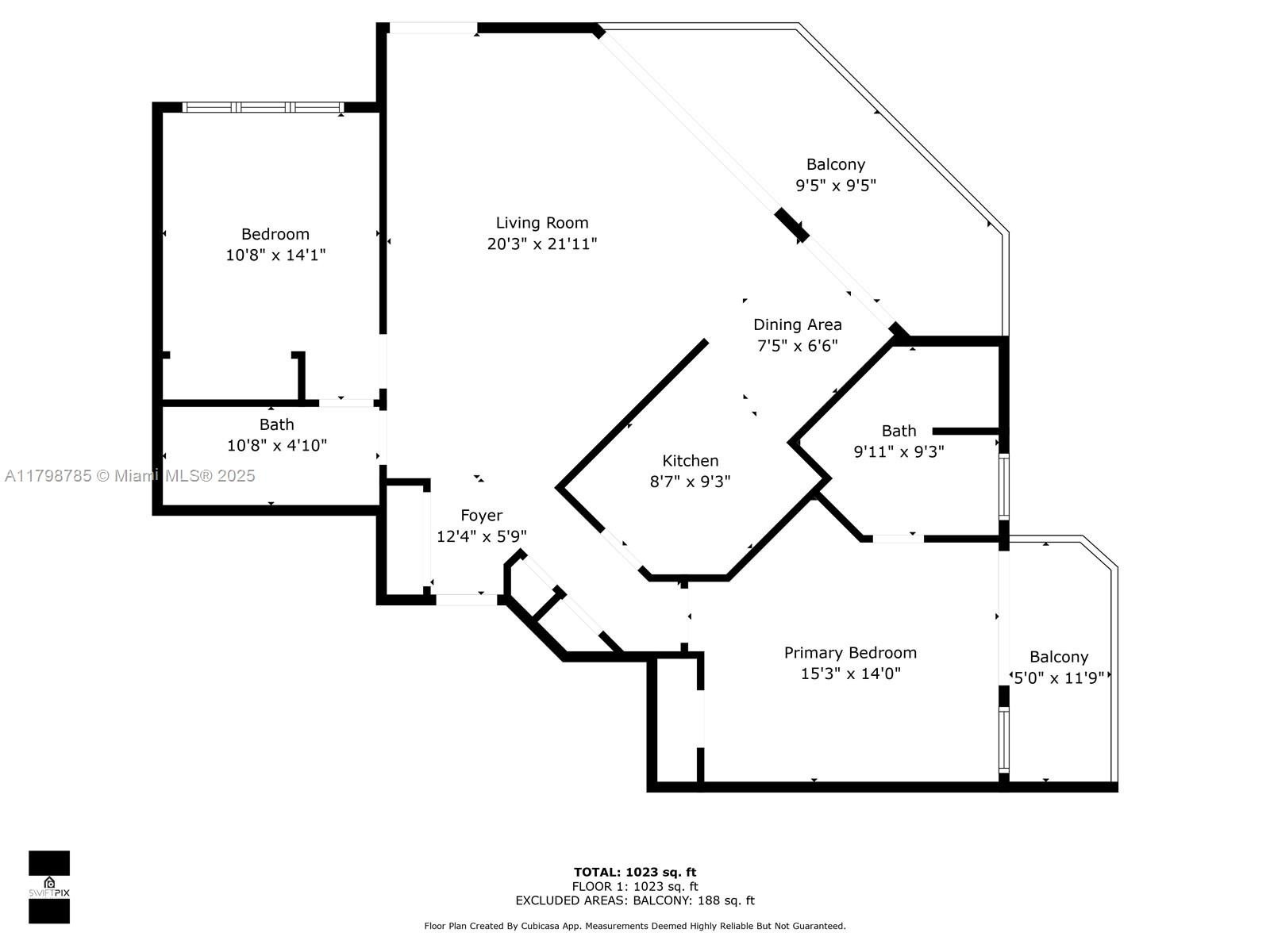 Condo 2BR 2BA - 7330 Ocean Ter, Miami Beach, FL