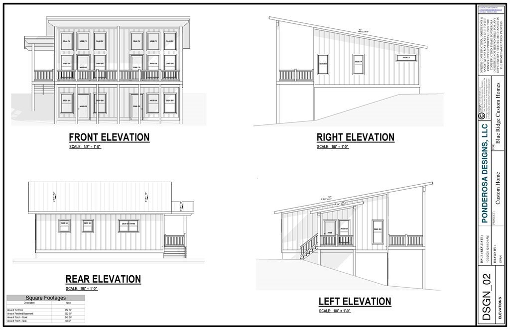 Single Family 2BR 3BA - Tract B Ada Street, Blue Ridge, GA