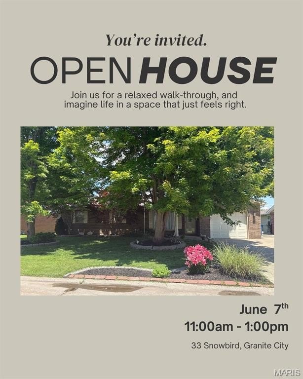 Single Family 3BR 2BA - 33 Snowbird Lane, Granite City, IL