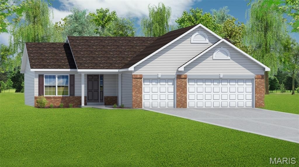 Single Family 3BR 2BA - 1 Monterey II at Charlestowne Landing, St Charles, MO