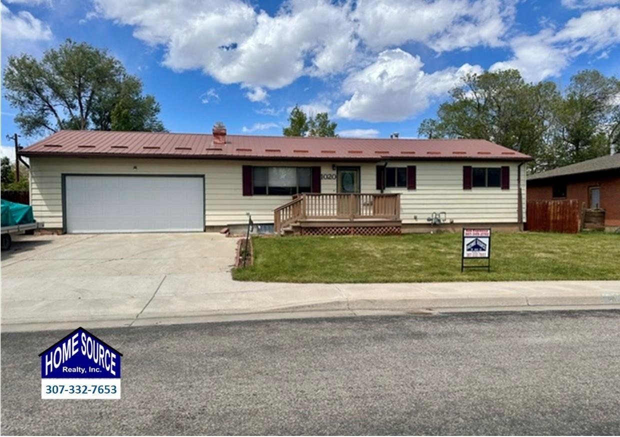 Single Family 3BR 2BA - 1020 McDougall, Lander, WY