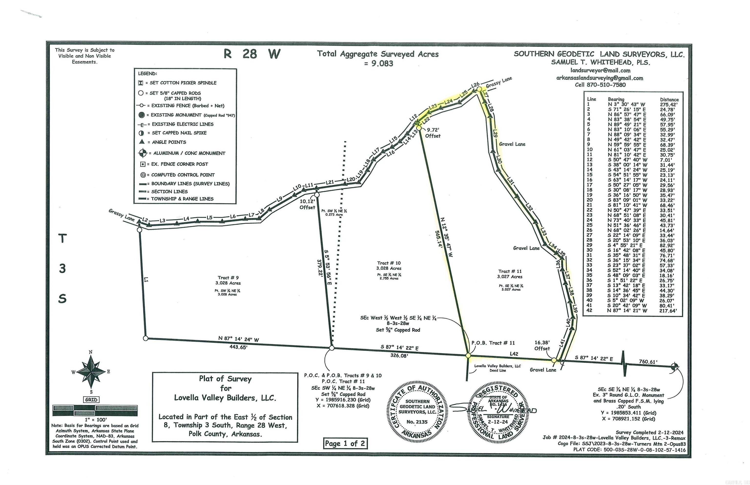 Tract 11 Grassy Ln  