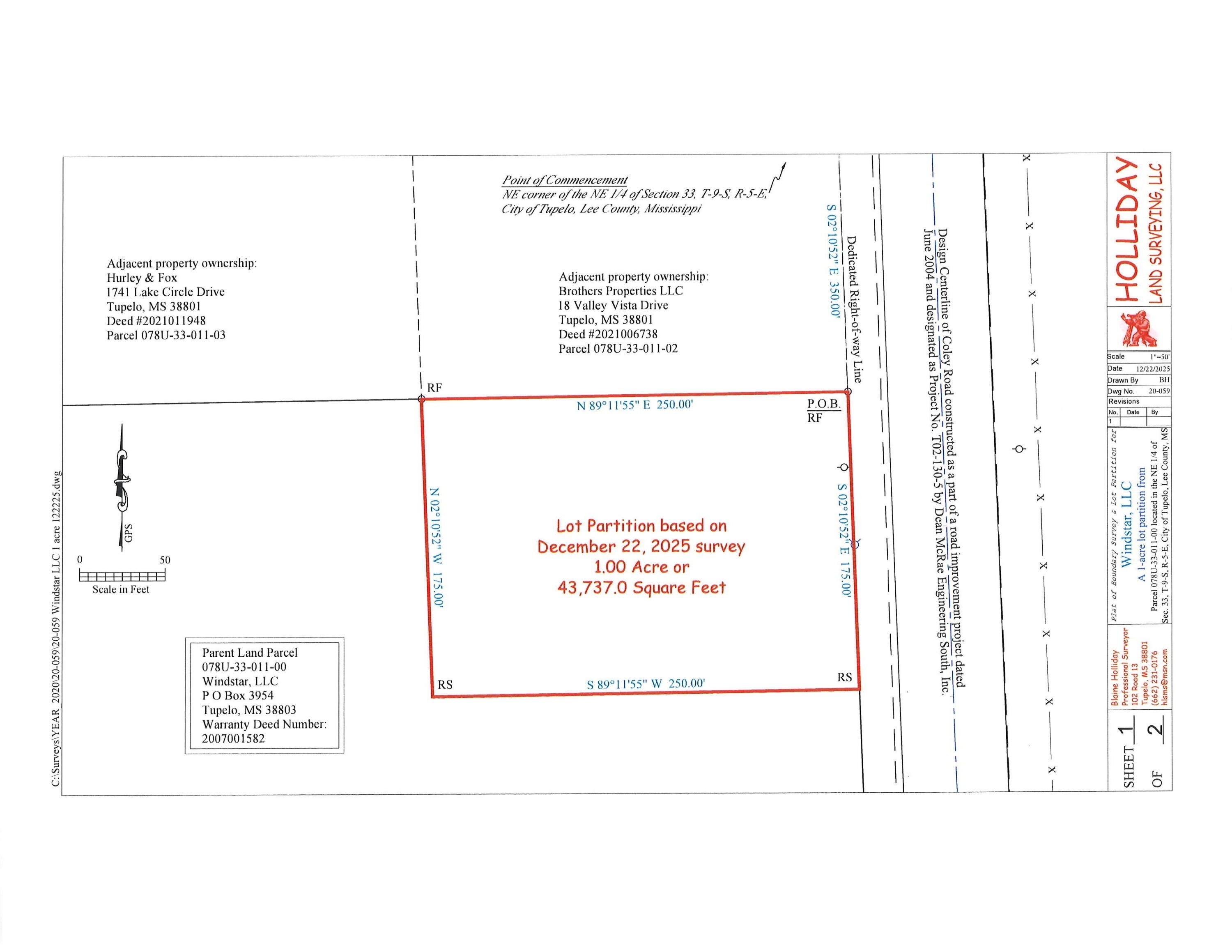 Single Family - Coley Road, Tupelo, MS