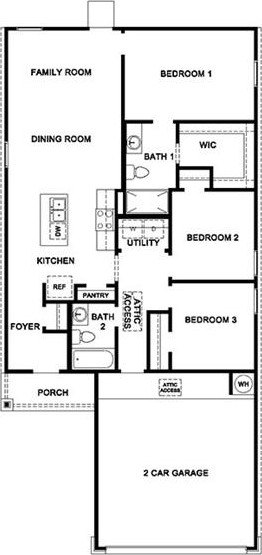 Single Family 3BR 2BA - 3139 Misty Morning Lane, Talty, TX