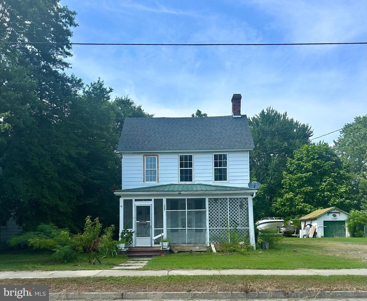 Single Family 2BR 2BA - 215 ACADEMY AVE, FEDERALSBURG, MD