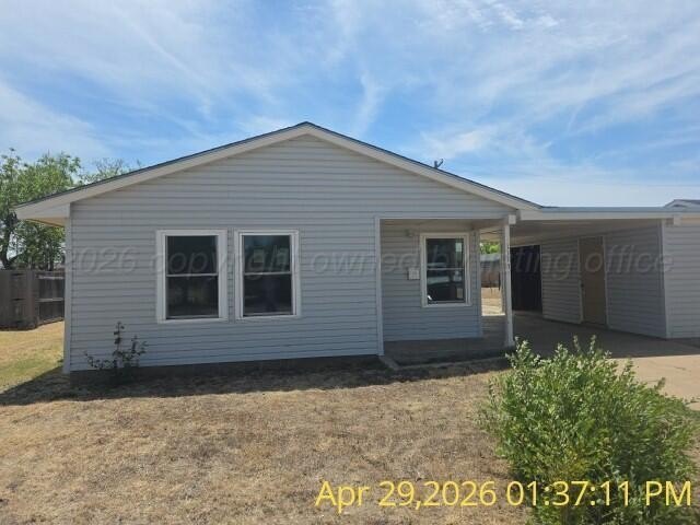 Single Family 3BR 1BA - 1113 W Juniper Dr, Pampa, TX
