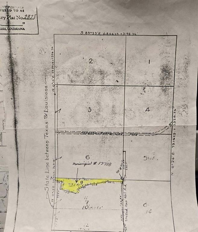 Plots and Land - 0 United Gas Company, Rodessa, LA