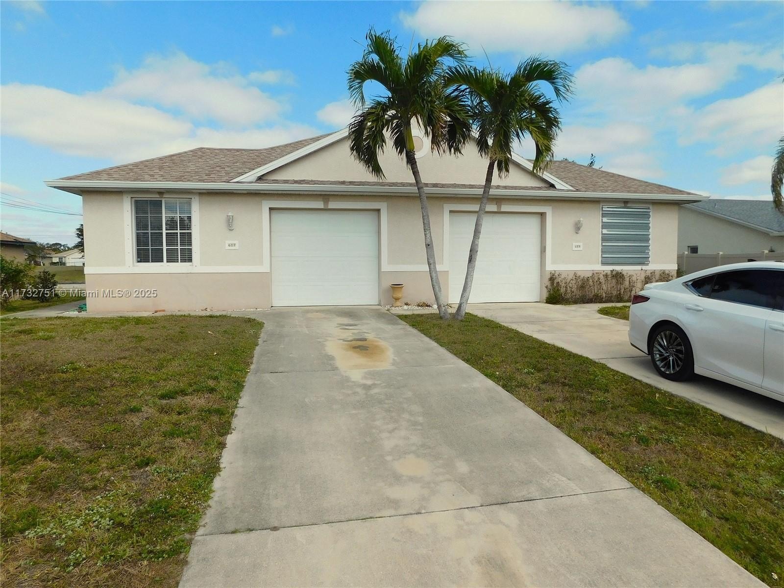 Duplex 3BR 2BA - 617 SE 7 ST, Cape Coral, FL