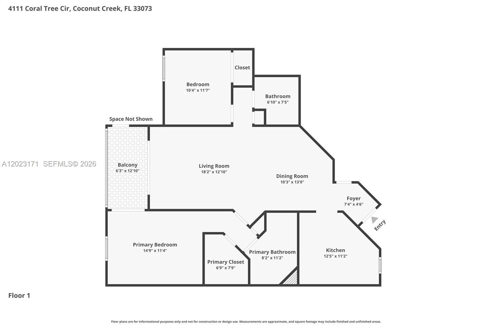 Condo 2BR 2BA - 4111 Coral Tree Cir, Coconut Creek, FL