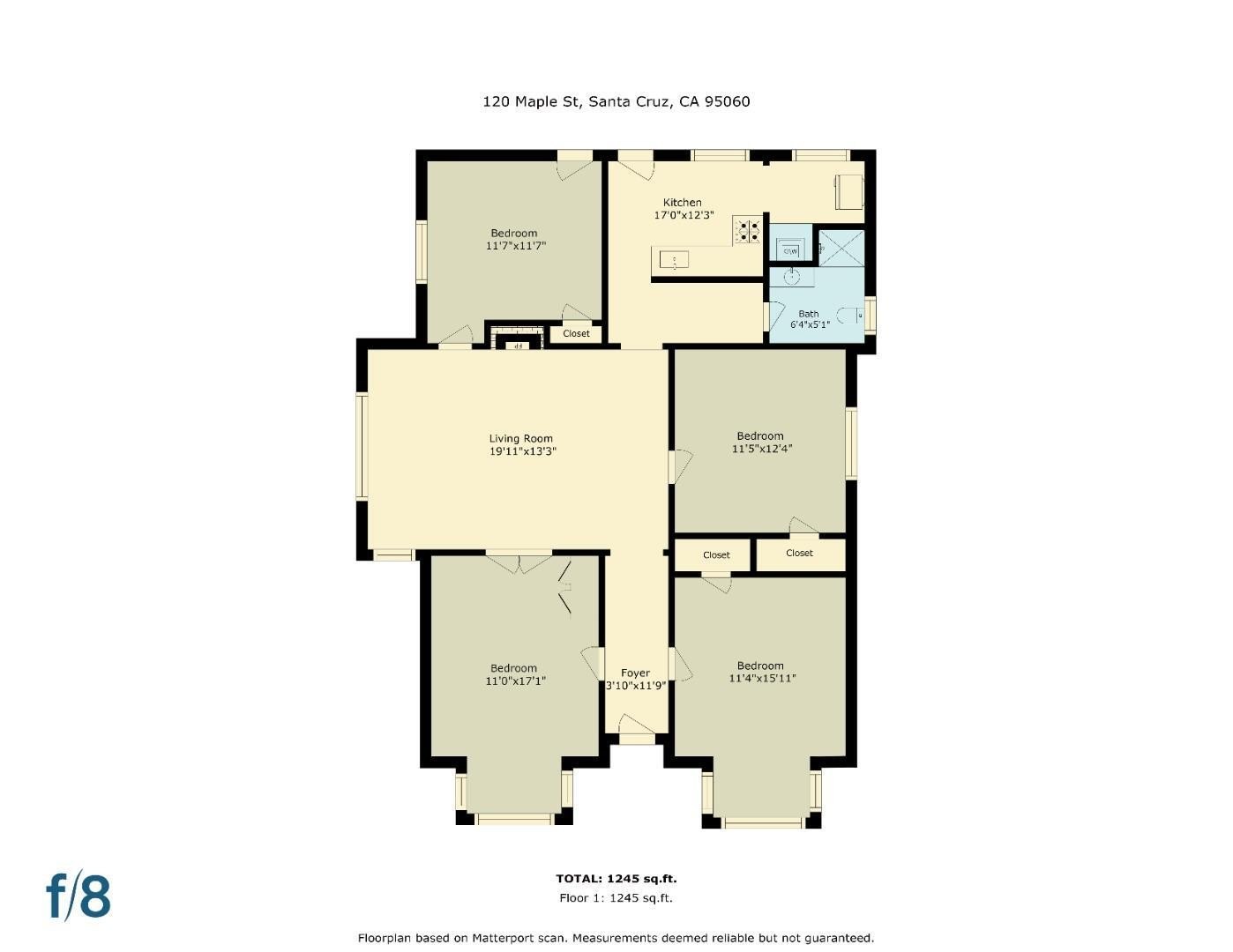 Single Family 4BR 1BA - 120 Maple ST, SANTA CRUZ, CA