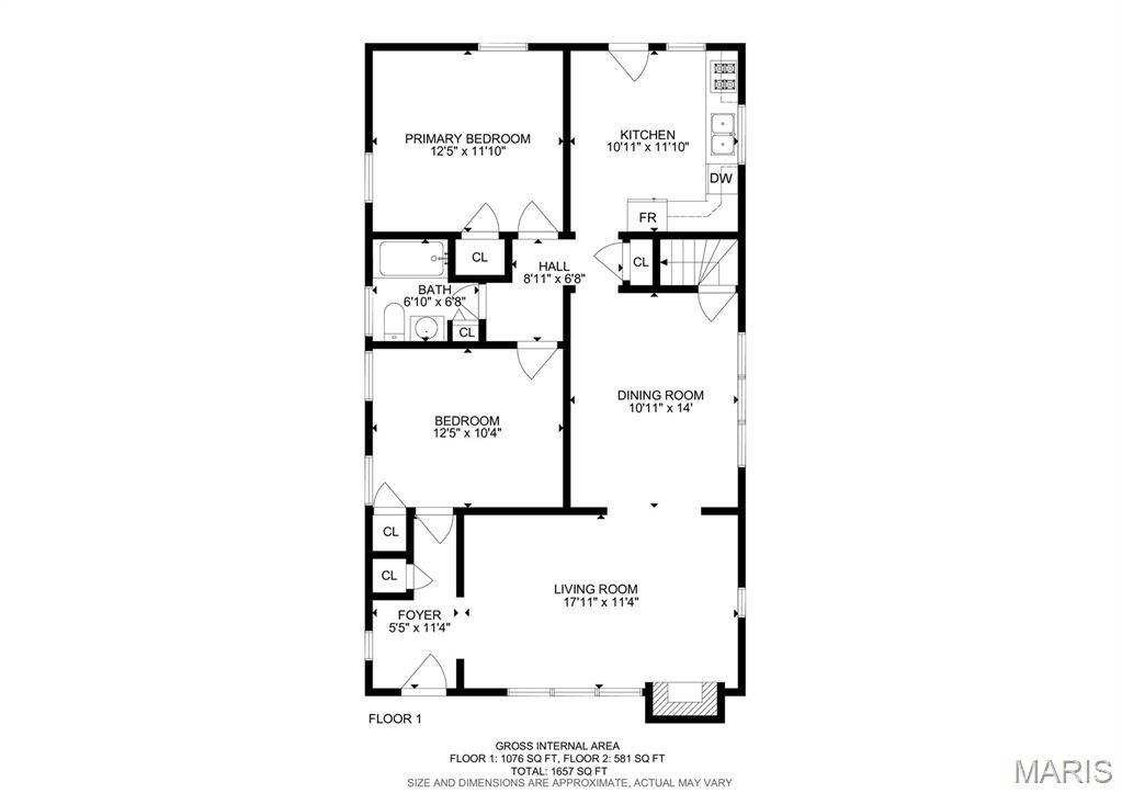 Single Family 3BR 1BA - 7027 Camden Court, University City, MO