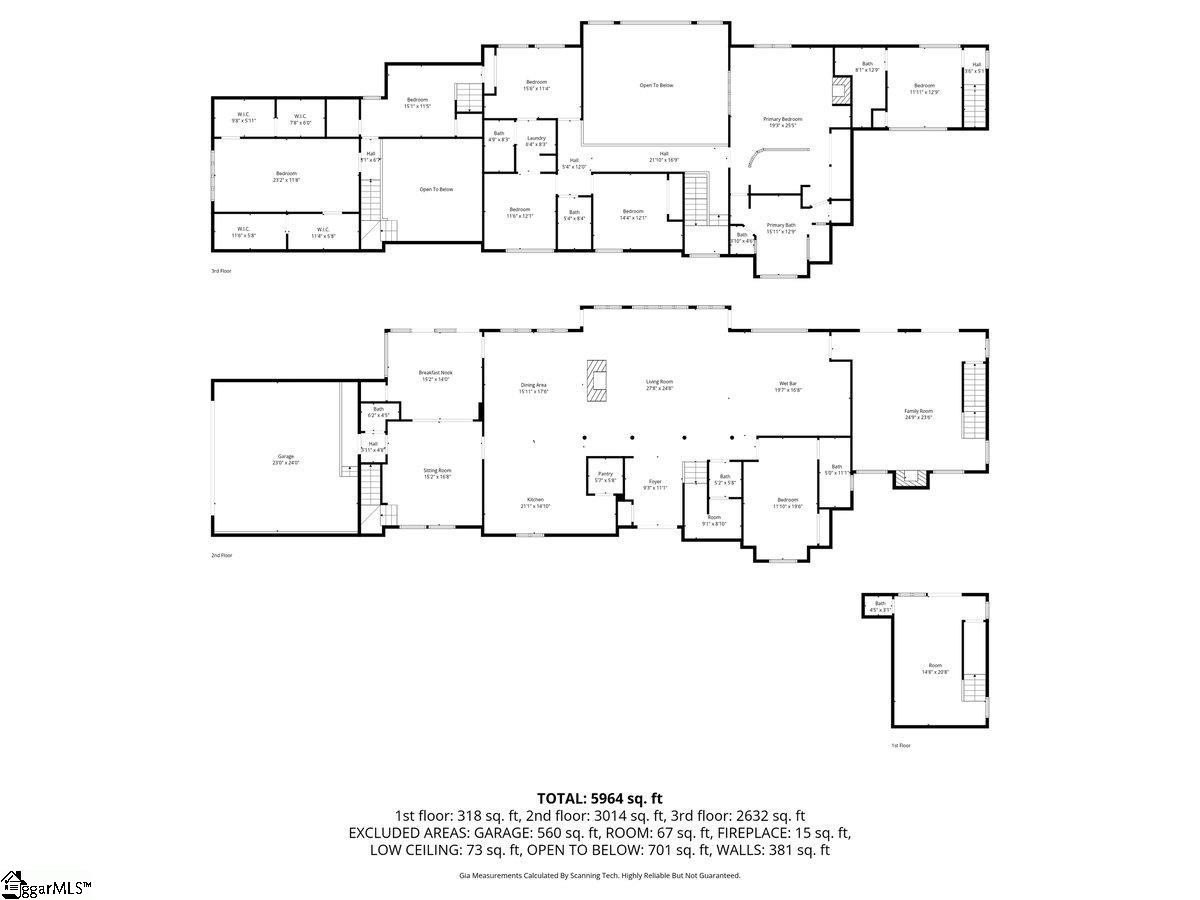Single Family 6BR 8BA - 290 S Tyger Lane, Roebuck, SC
