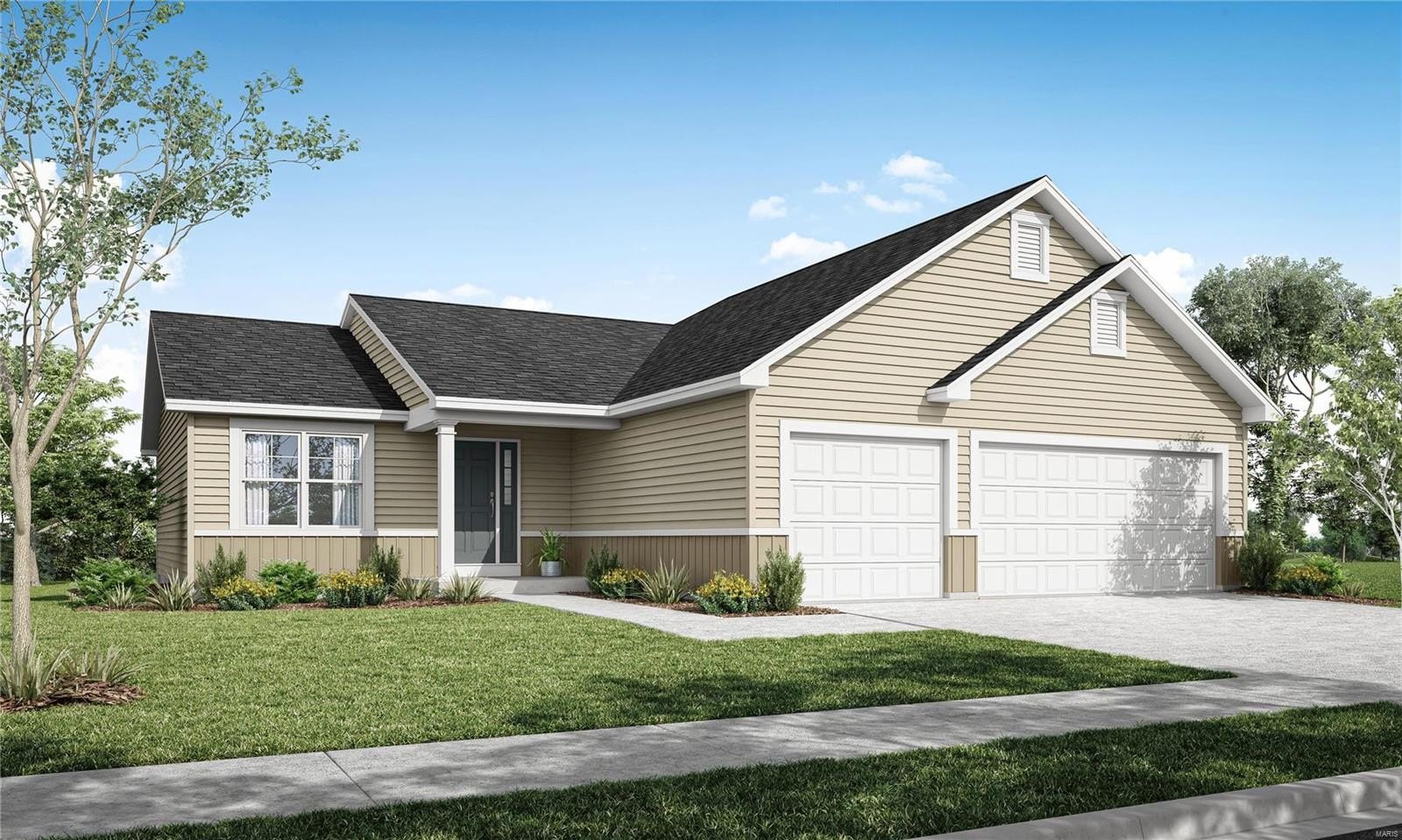 Single Family 3BR 2BA - 3 BBLT Hawthorn at Elkhorn Ridge, Truesdale, MO