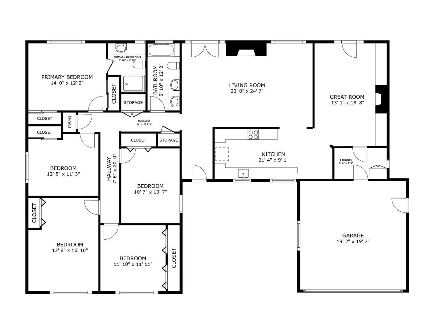 Single Family 5BR 2BA - 18941 Cyril PL, Saratoga, CA