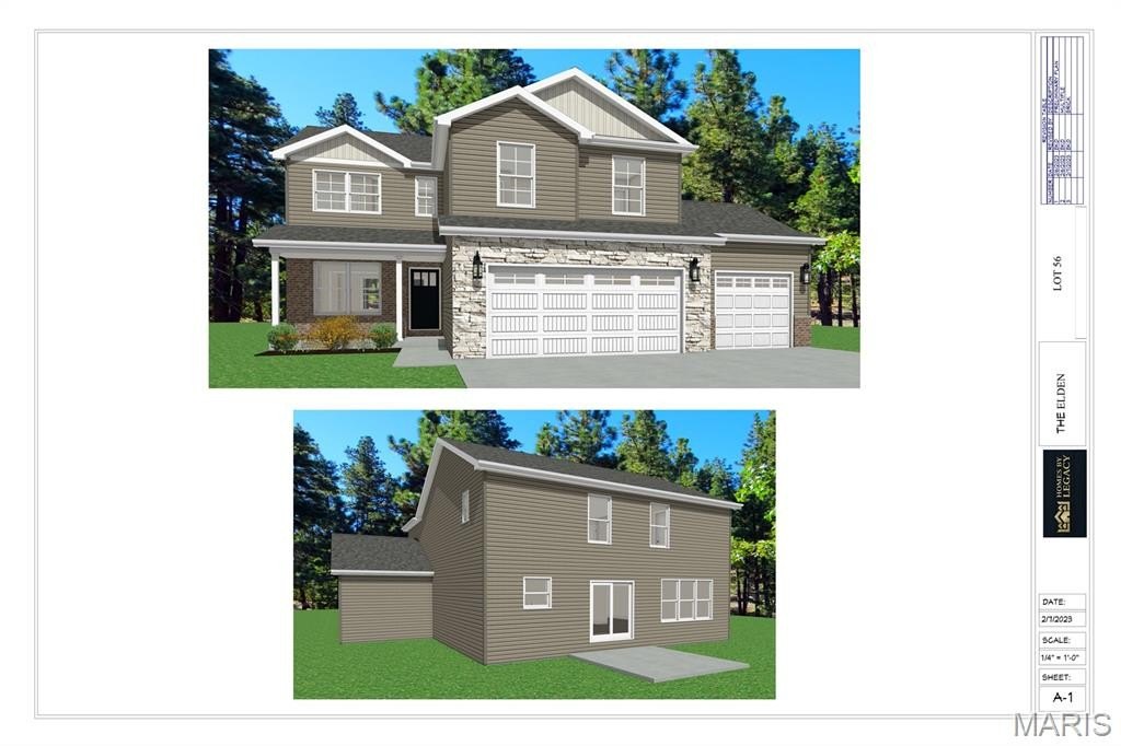 Single Family 4BR 3BA - 3439 Navajo Trail, Shiloh, IL