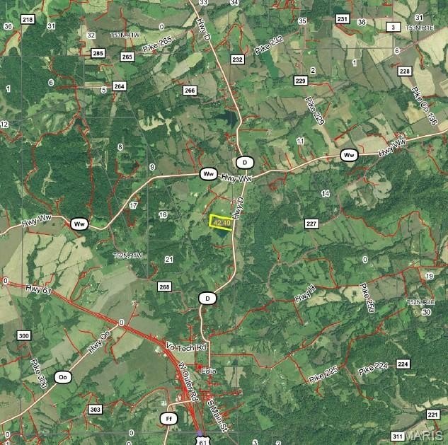 Plots and Land - 0 Highway D - Tract 3 (42.4+/- Acres), Eolia, MO