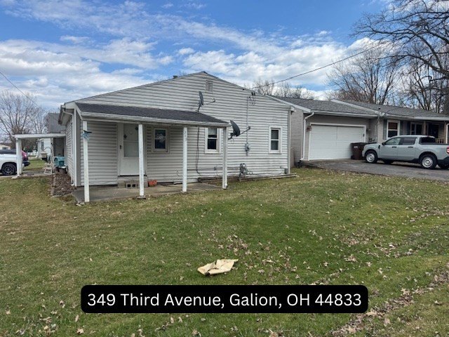 Single Family 2BR 1BA - 349 Third Avenue, Galion, OH