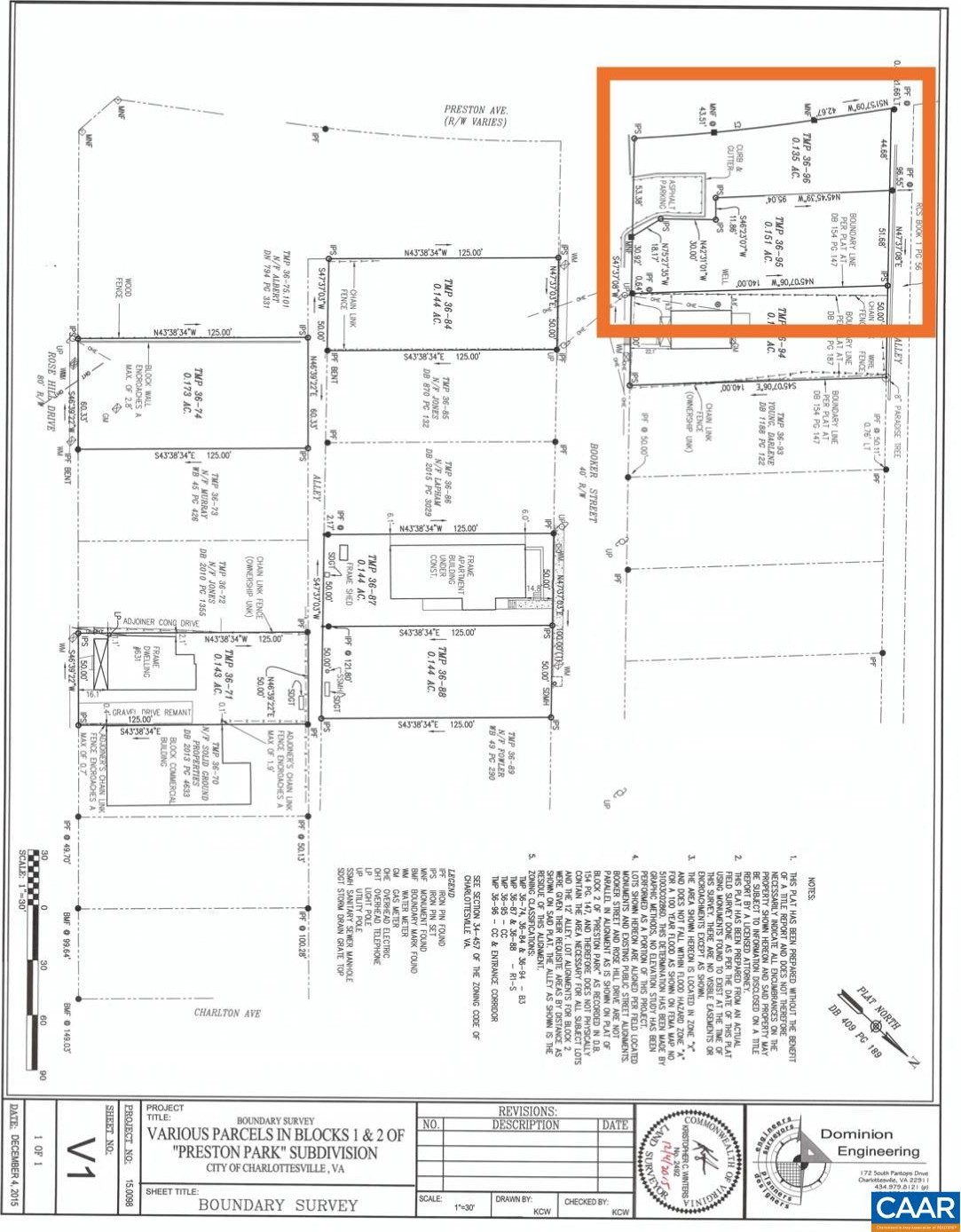 Single Family - 611 & 604 BOOKER ST, CHARLOTTESVILLE, VA