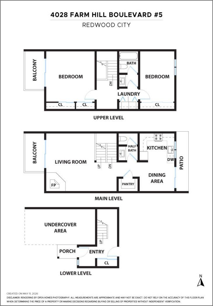 Single Family 2BR 2BA - 4028 Farm Hill BLVD 5, Redwood City, CA
