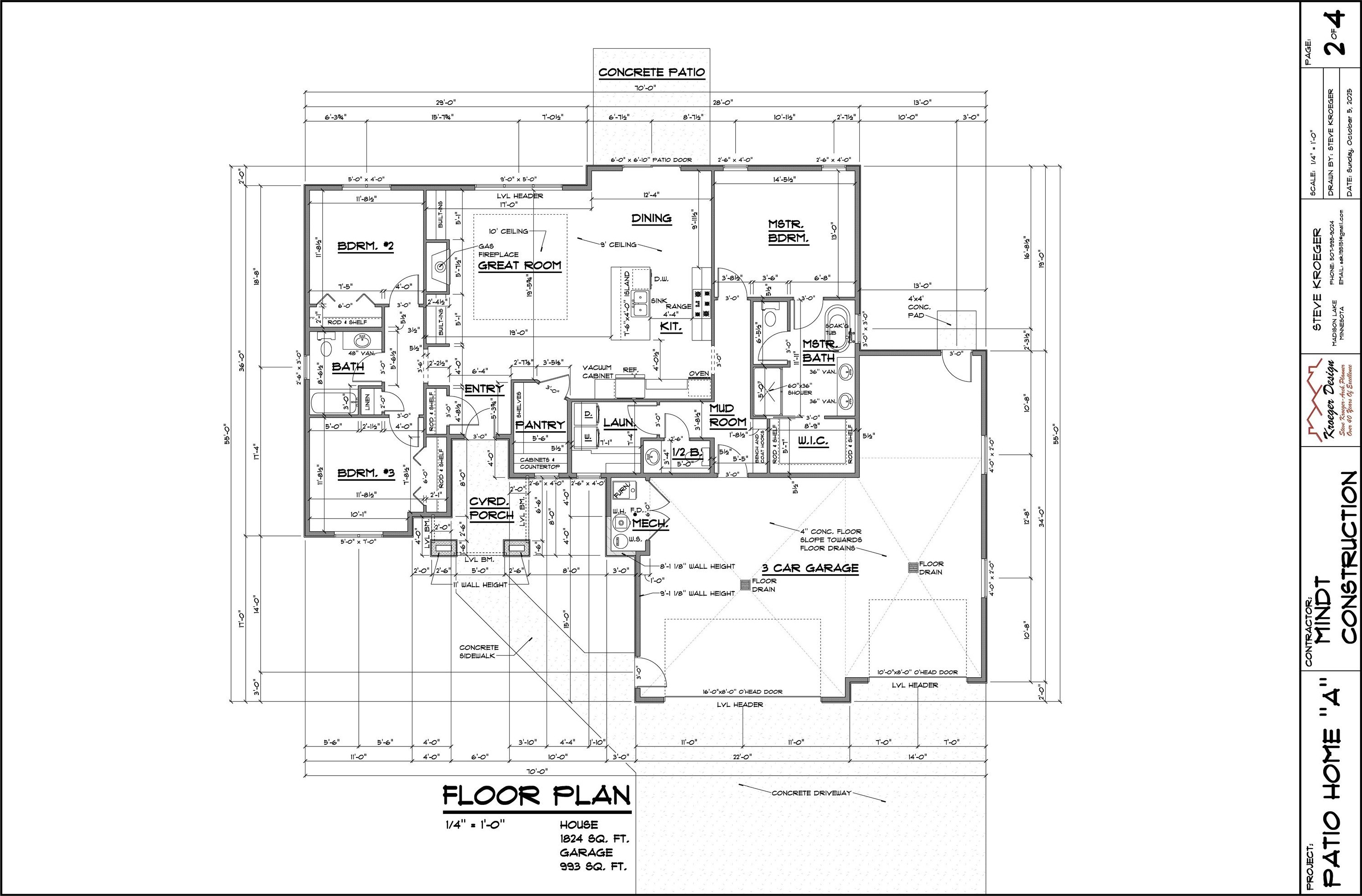 Single Family 3BR 3BA - 4109 27th St SW, Minot, ND
