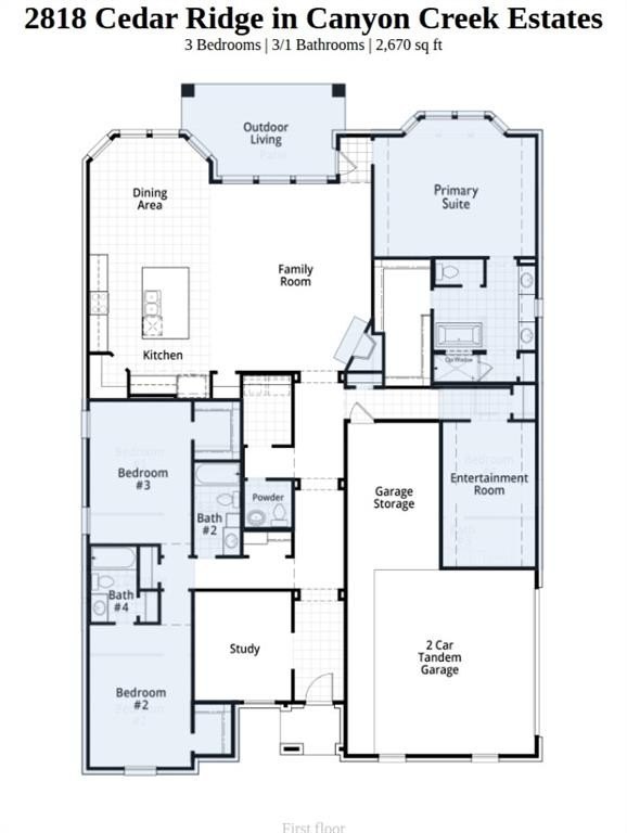 Single Family 4BR 4BA - 2818 Cedar Ridge, Sherman, TX