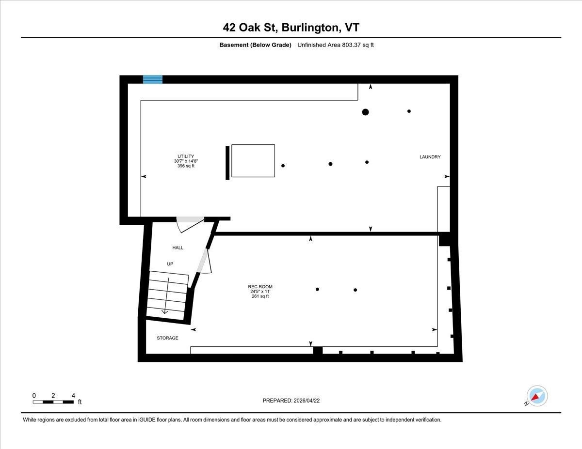 Duplex 3BR 2BA - 42-44 Oak Street, Burlington, VT