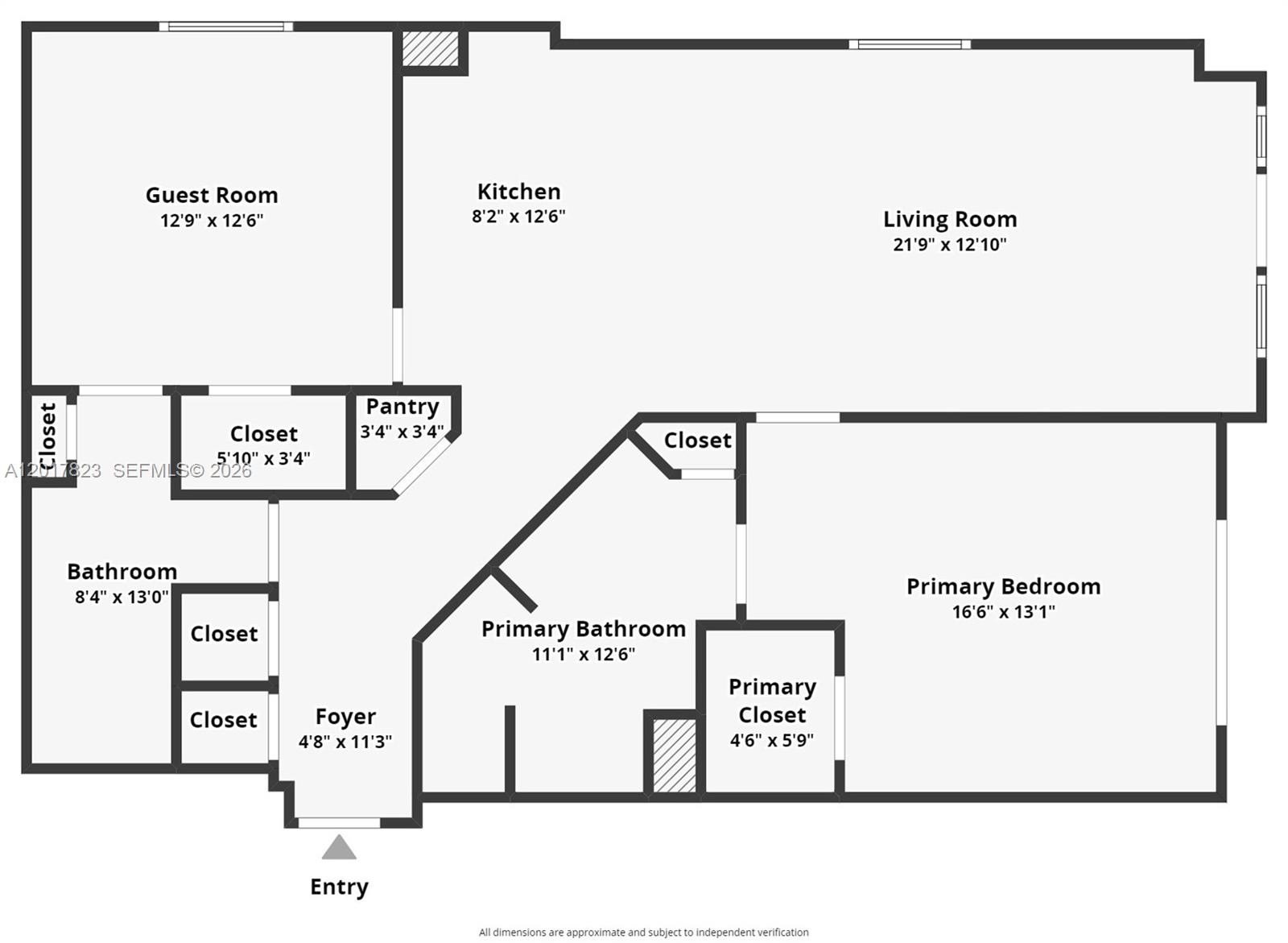 Condo 2BR 2BA - 500 Brickell Ave, Miami, FL