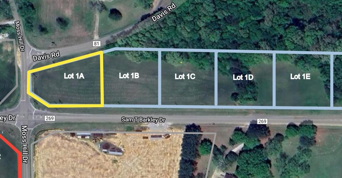 Single Family - Lot 1A Sam T Barkley Dr., New Albany, MS