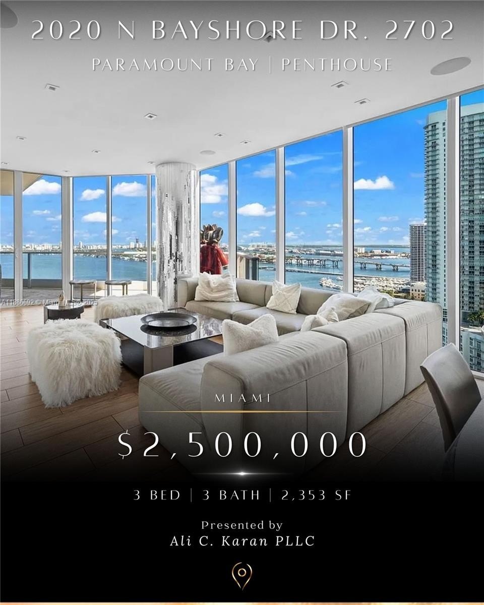 Condo 3BR 4BA - 2020 N Bayshore Dr, Miami, FL