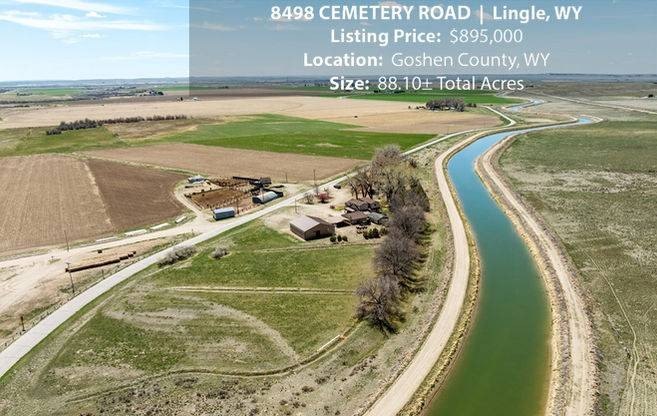 Single Family 3BR 2BA - 8498 Cemetery Road, Lingle, WY