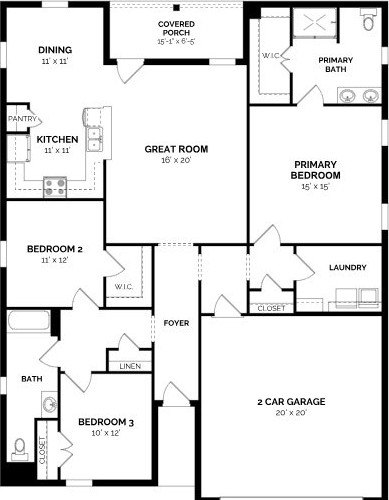 Single Family 3BR 2BA - 109 Wellesley Drive, Dothan, AL