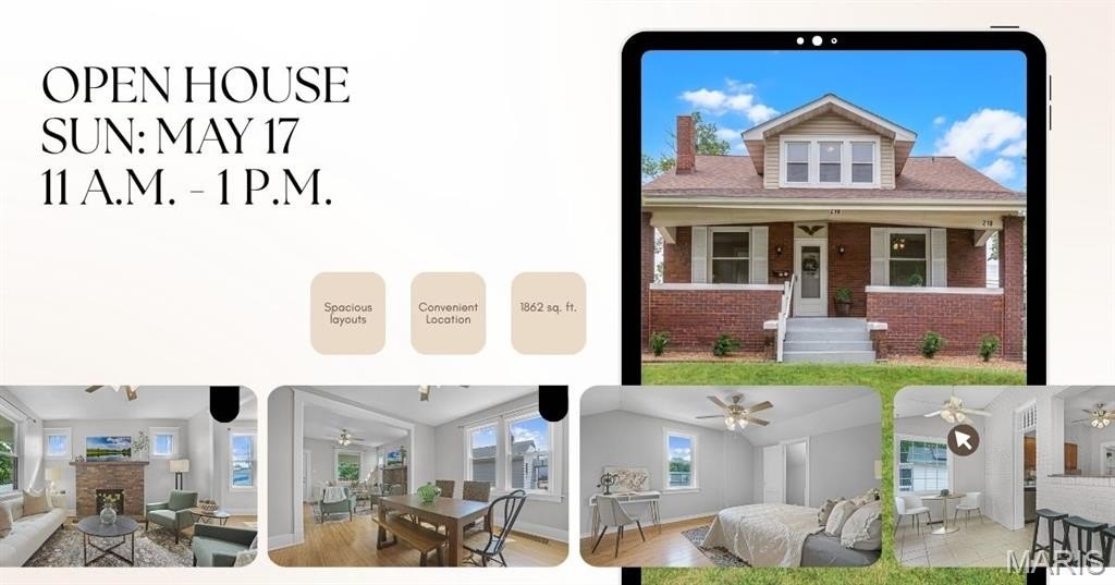 Single Family 4BR 2BA - 218 4th Avenue, Edwardsville, IL