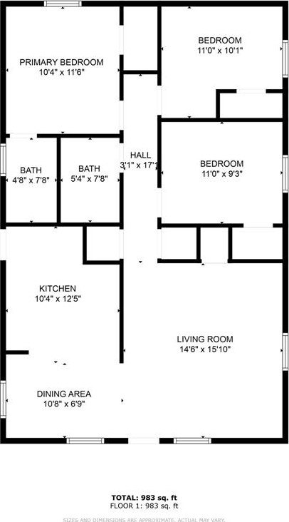 Single Family 3BR 2BA - 510 S First Street, Sherman, TX