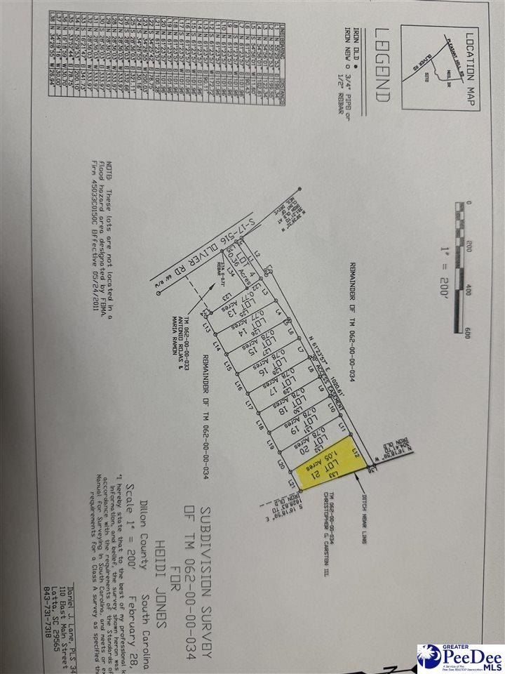 Other - Heidi Lane lot: 21, Hamer, SC