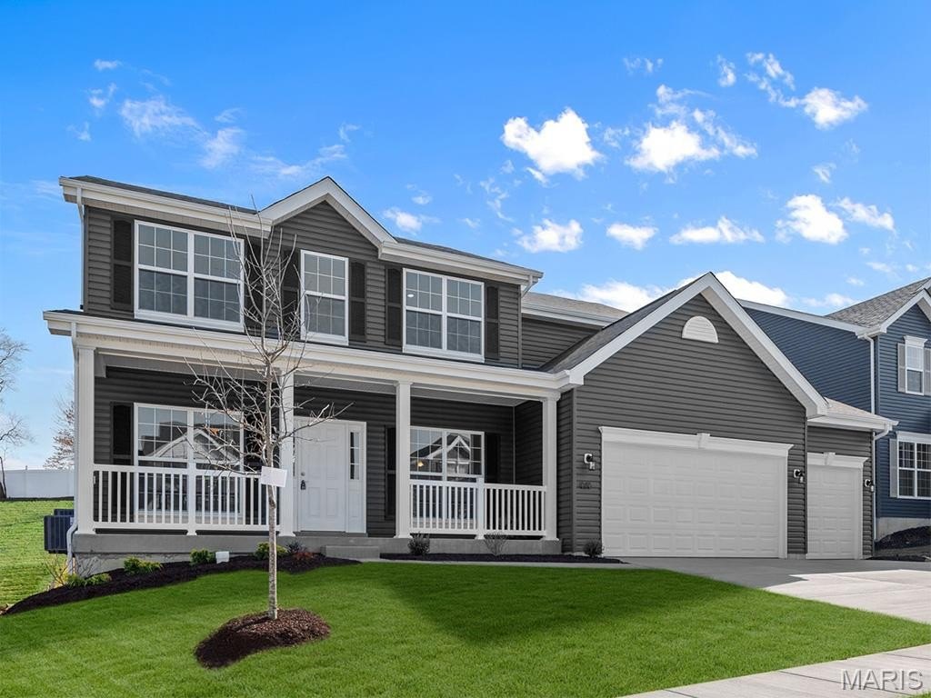 Single Family 4BR 3BA - 2 Hermitage II at Regal Pines Enclave, Ellisville, MO