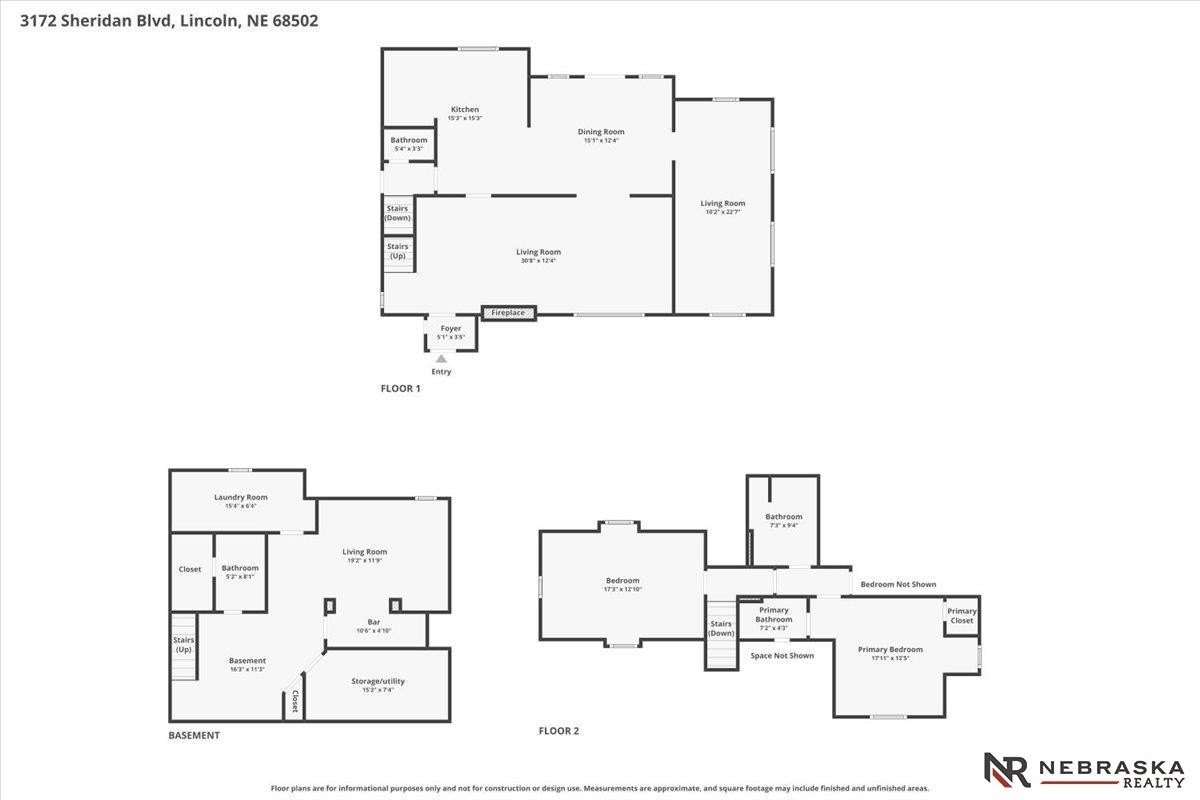 Single Family 3BR 4BA - 3172 Sheridan Boulevard, Lincoln, NE