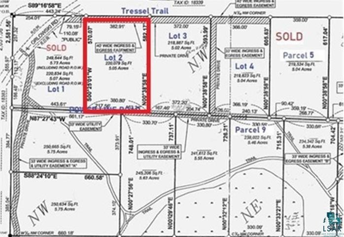 Other - TBD Lot #2 Tressel Trail lot: #2, Iron River, WI