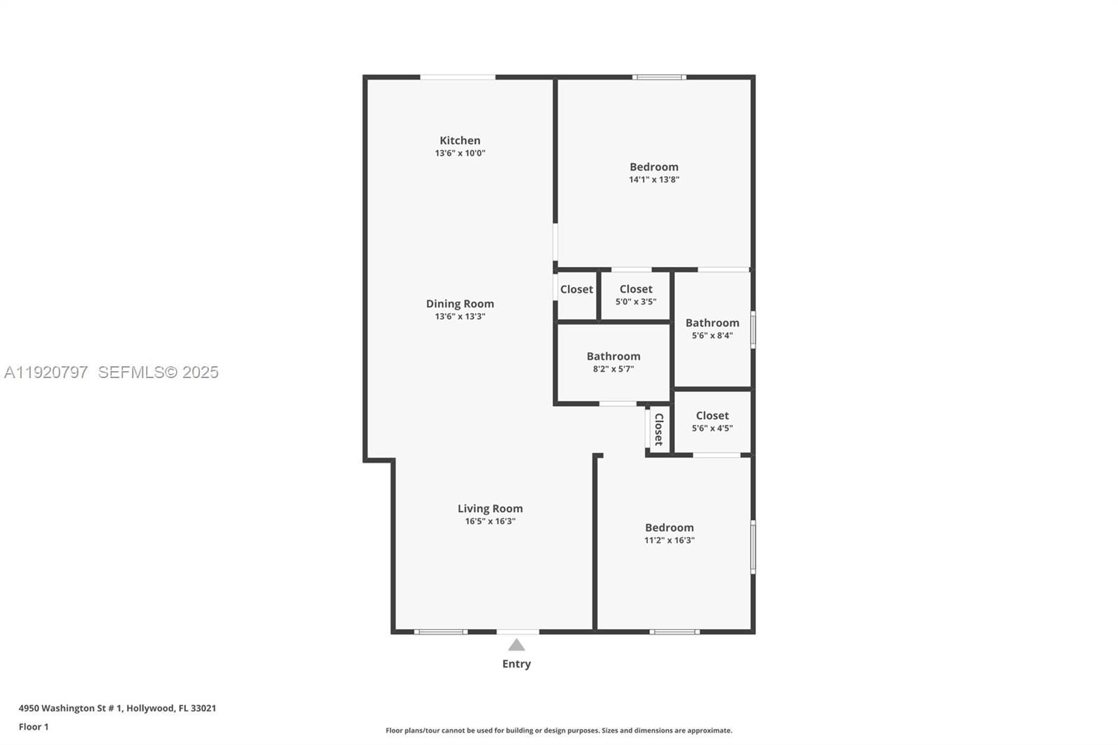 Condo 2BR 2BA - 4950 Washington St, Hollywood, FL