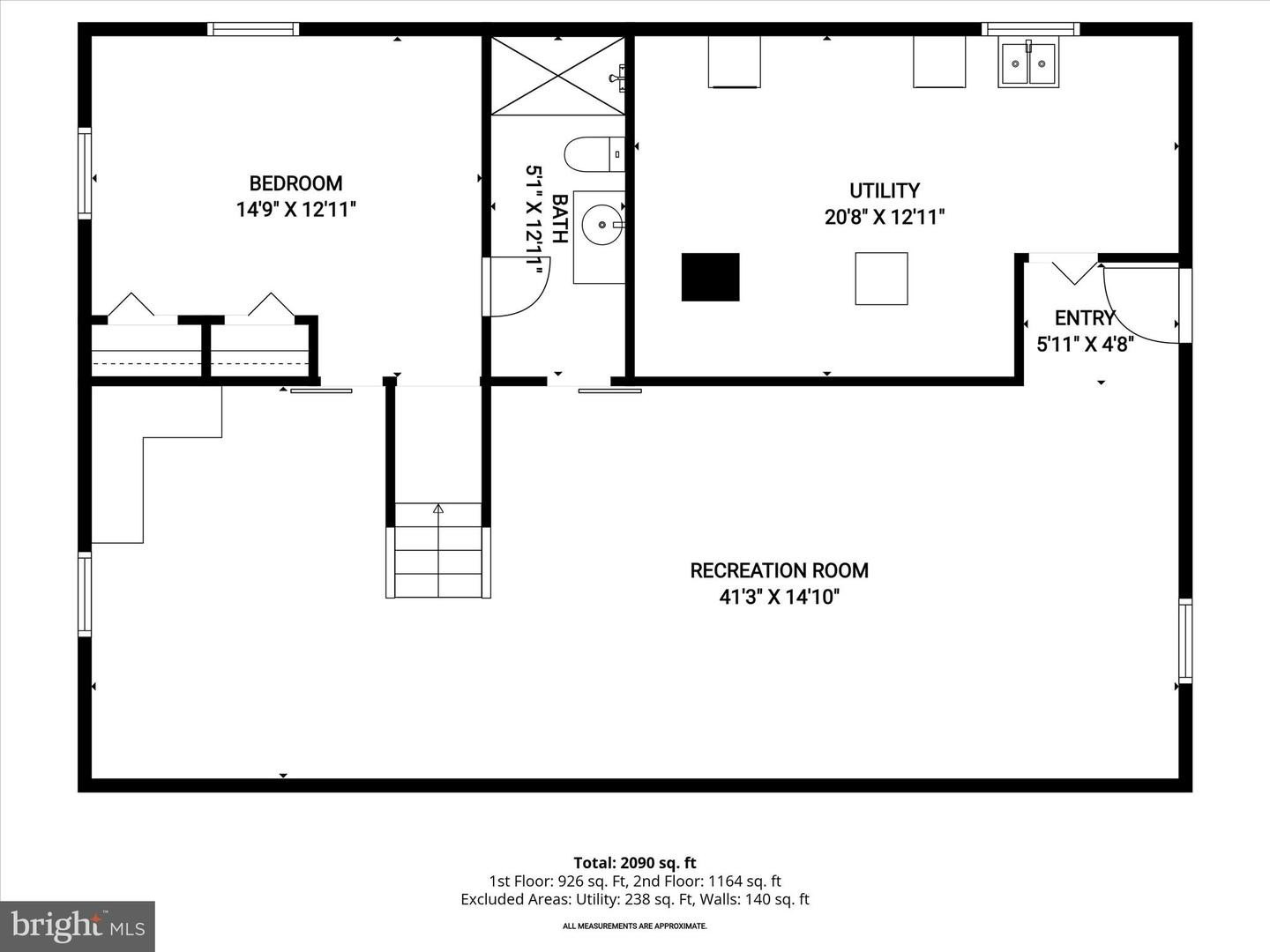 Single Family 4BR 2BA - 10119 BIRD RIVER RD, BALTIMORE, MD