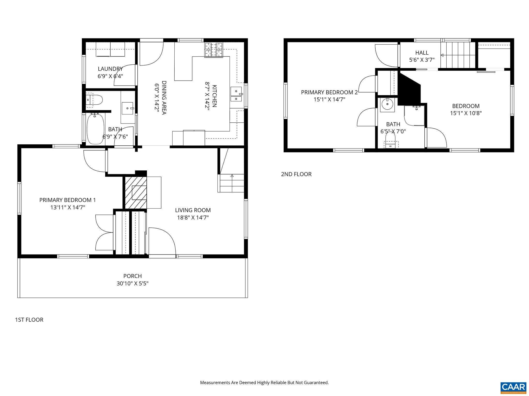 Single Family 3BR 2BA - 822 MONTICELLO AVE, CHARLOTTESVILLE, VA