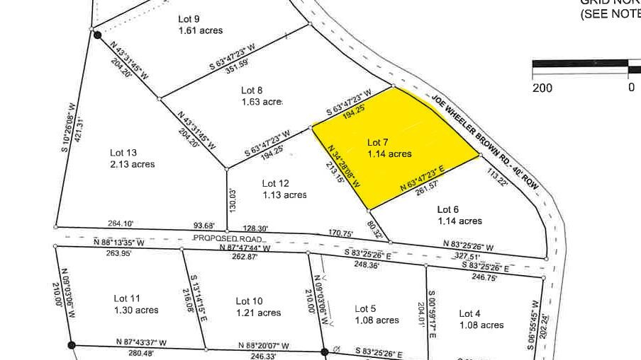 Single Family - Lot 7 Joe Wheeler Brown Rd, Fulton, MS