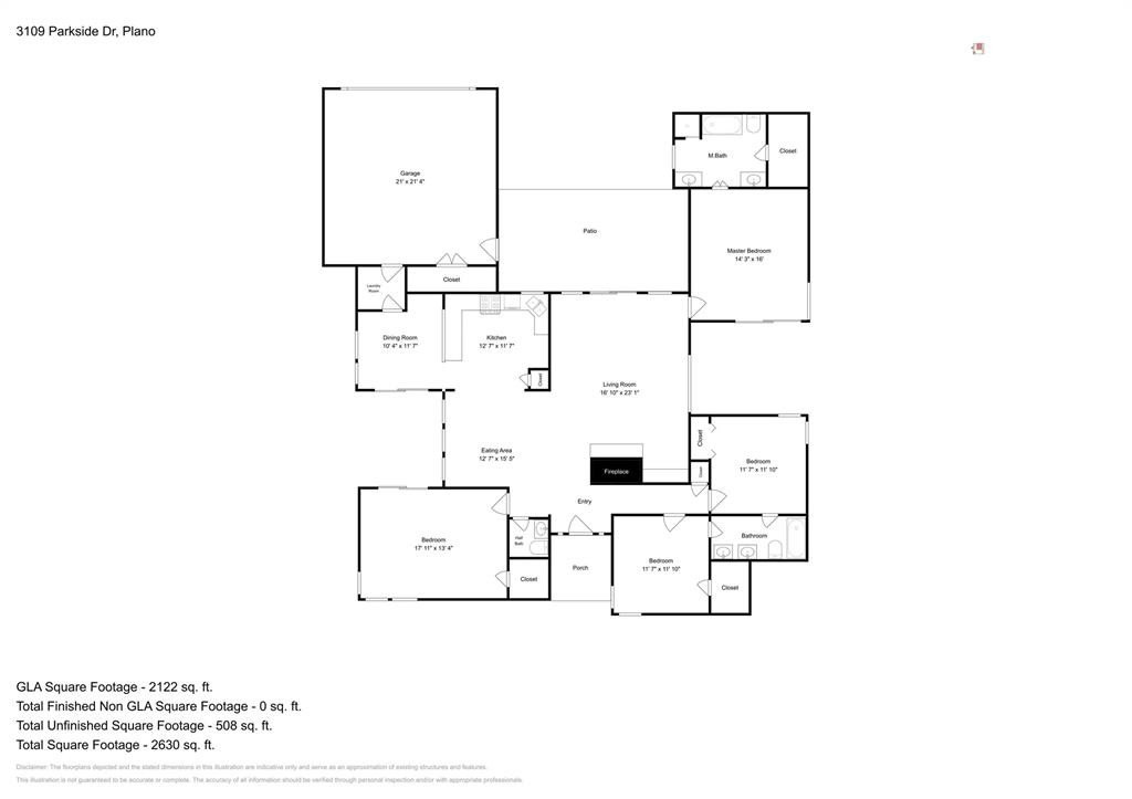 Single Family 4BR 3BA - 3109 Parkside Drive, Plano, TX