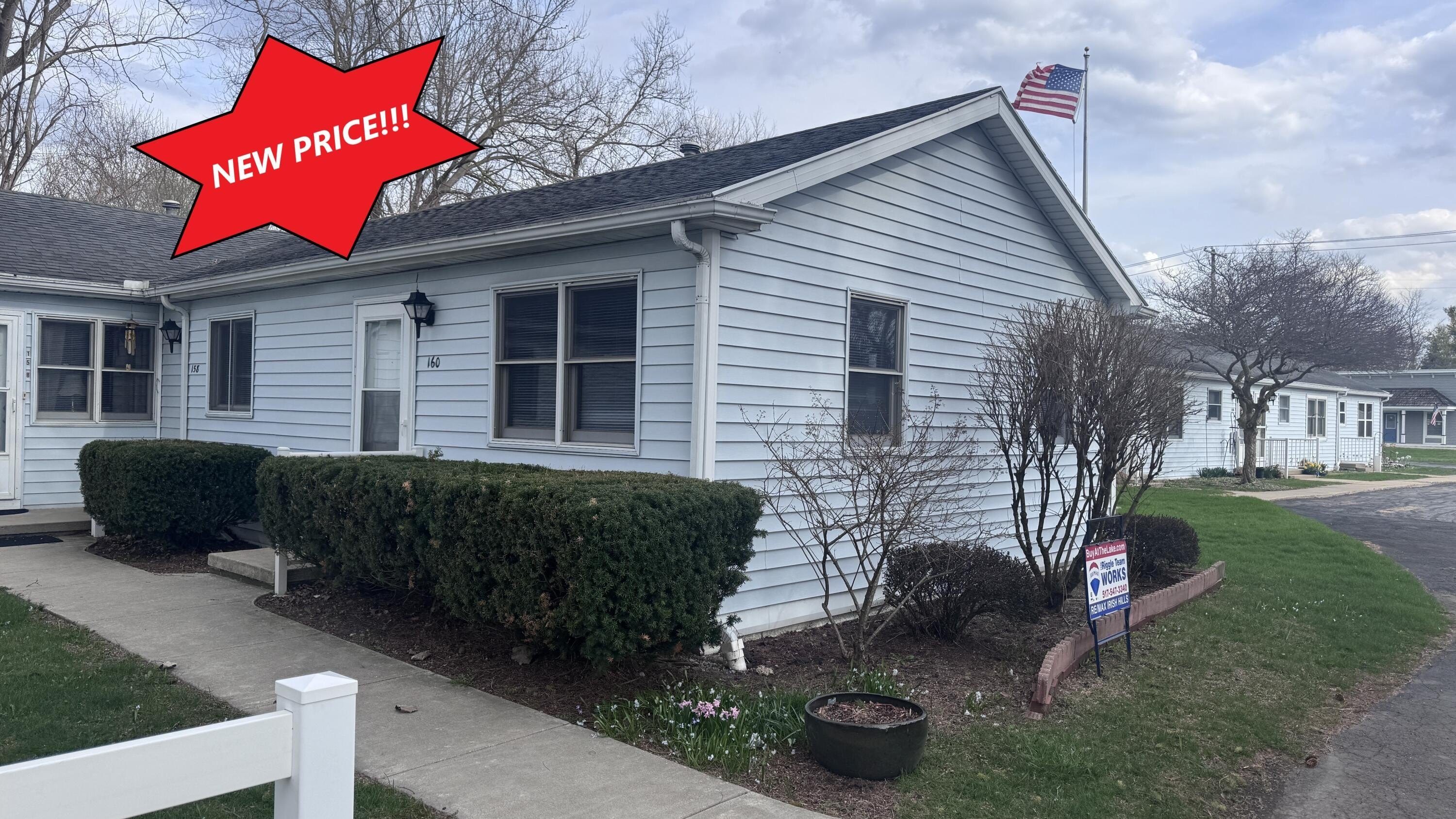 Condo 2BR 1BA - 160 Irwin Street, Brooklyn, MI