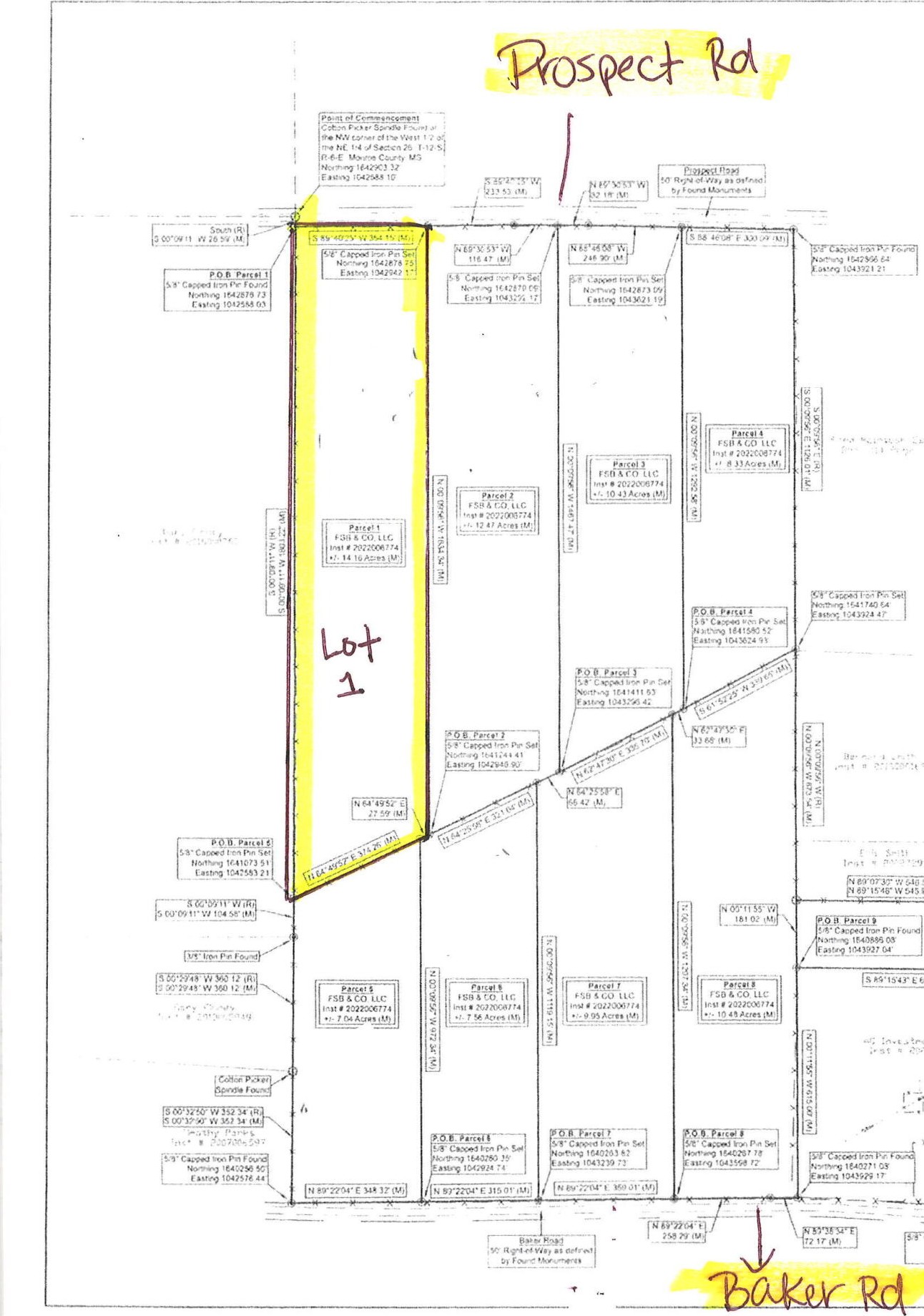 Single Family - Lot 1 Prospect Road, Nettleton, MS