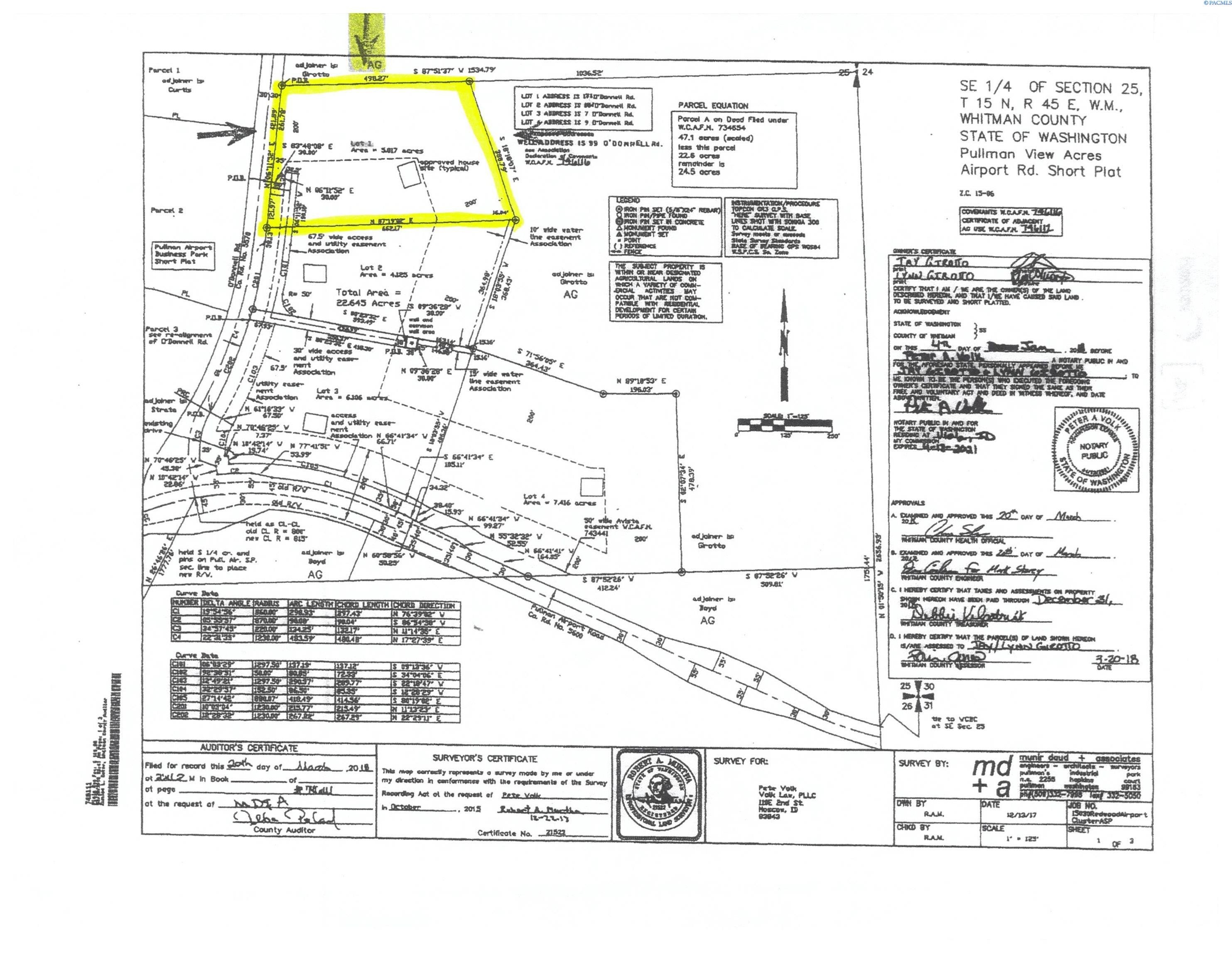 Other - 171 O'Donnell Rd., Pullman, WA